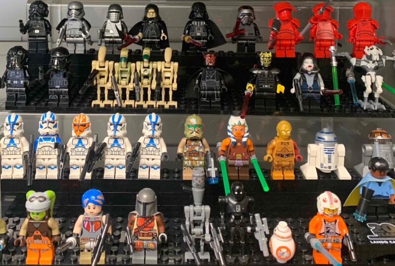 Lego star wars things to online build