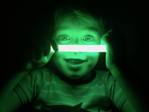 Glow sticks are creepy, kooky, mysterious and spooky. Here's how